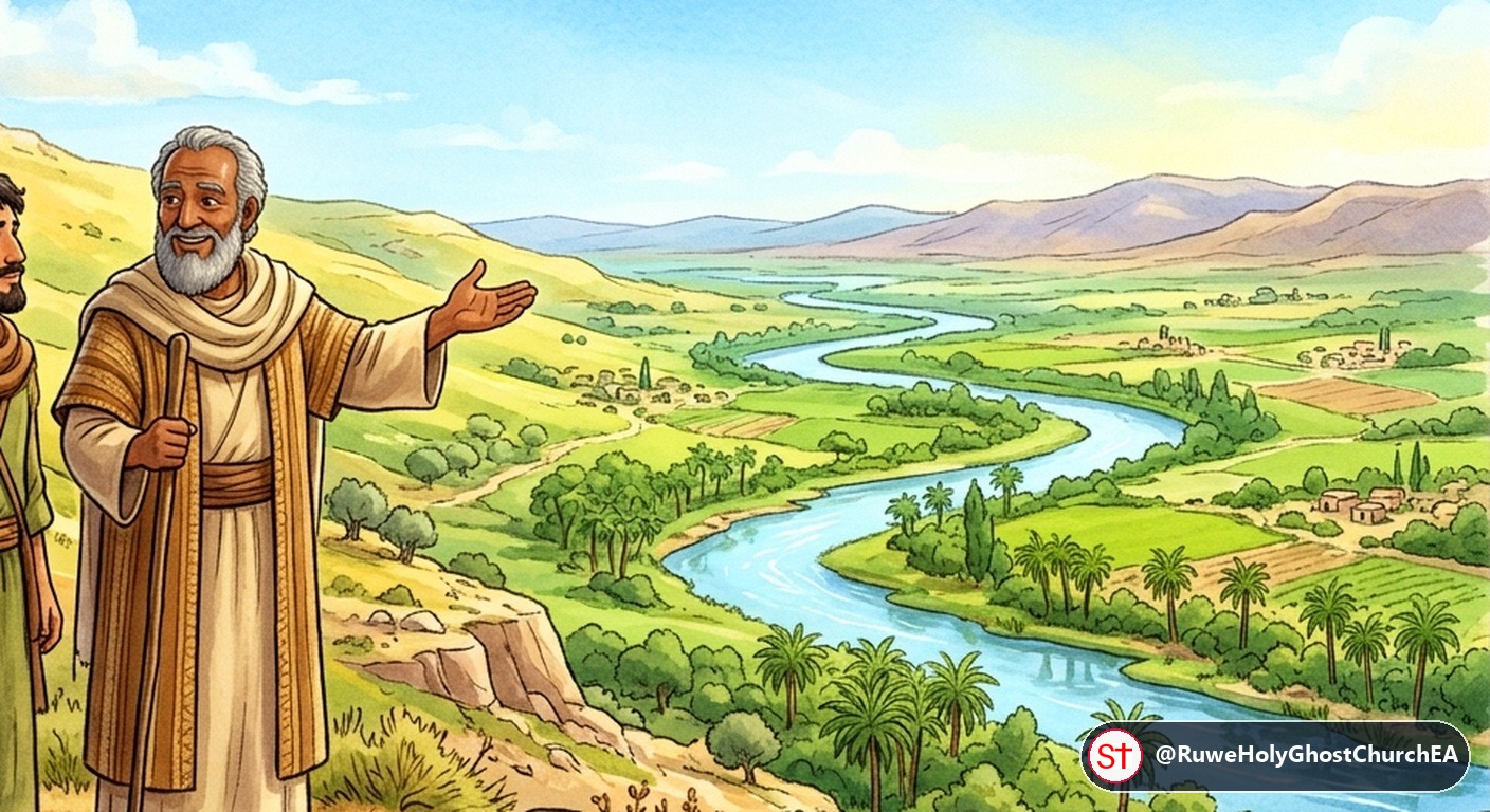 Abraham Prays to Yahweh and Lot Welcomes the Two Angels