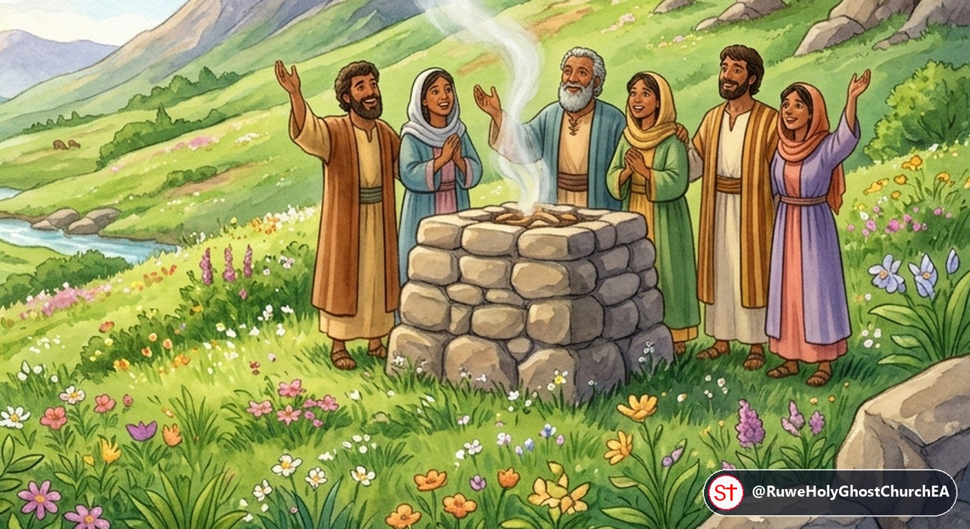 Abram Builds an Altar to Yahweh in Canaan