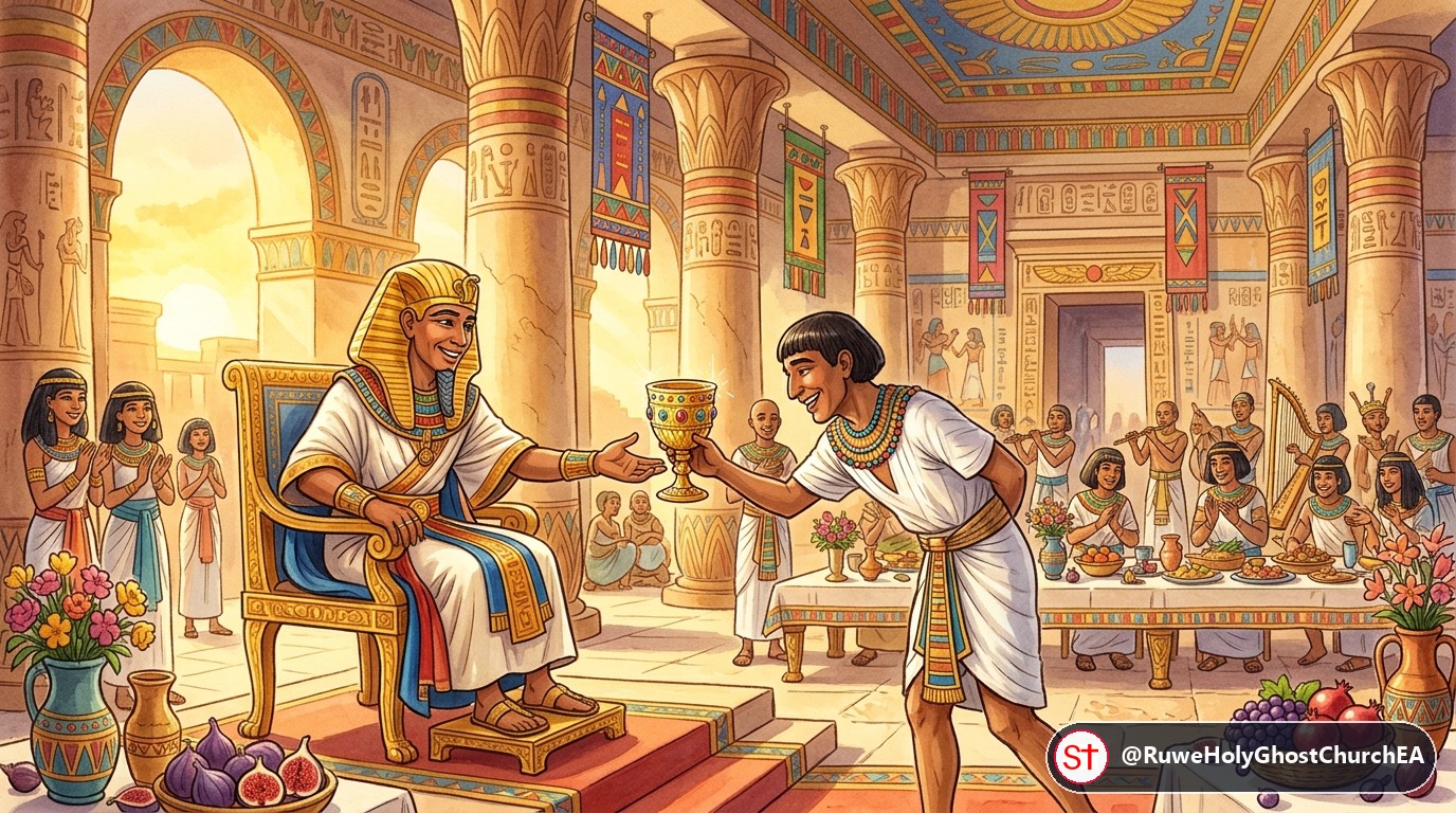 Pharaoh's Birthday Feast and the Restoration of the Cupbearer